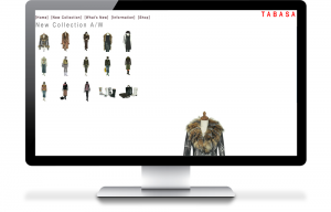 TABASAファッションホームページ作成下層ページ